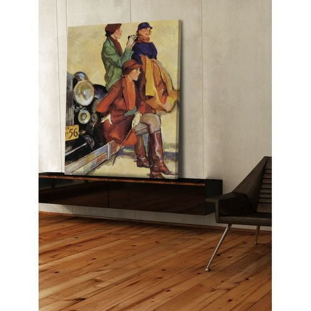 "Women in Riding Habits" Painting Print on Canvas
