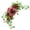 Rose red, variant on Yihuala Artificial Flower Swag Wedding Welcome Sign Decoration for Wedding Party Reception Backdrops Table Centerpieces