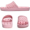 thumbnail image 3 of Mens Shower Shoes With Holes Dry Quickly Bath Slippers Womens Non Slip Indoor Home Bedroom Pool Spa Guest College ,Dorm Beach, Bathroom & Gym, 3 of 7