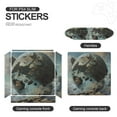 thumbnail image 4 of Decal Skin for PS4 Slim / PS4 Pro / PS4, Whole Body Vinyl Sticker Cover for Playstation 4 Console and Controller (Broken Planet-3), 4 of 5
