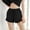 Black, variant on Women's Sweat Shorts Drawstring 2026 Summer Workout Casual Lounge Shorts with Pockets Size XS-L2
