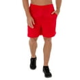 thumbnail image 2 of Athletic Works Men's and Big Men's 8" Active Rice Hole Mesh Shorts, up to 5XL, 2 of 6