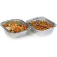 thumbnail image 3 of Starlight-30 X Bandejas de papel de aluminio-Contenedores de almacenamiento de alimentos con tapas-Ideal para almacenamiento, horneado, asado, barbacoa, cocina y bandejas de preparación de comidas Con esquí esquí Gafas de esquí, 3 of 3