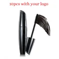 thumbnail image 1 of Máscara de pestañas de marca privada, tubo de Color negro, no mancha, gruesa, rizada, impermeable, secado rápido, alargamiento, maquillaje de ojos, belleza, 10ml （10pcs with logo, 1 of 5
