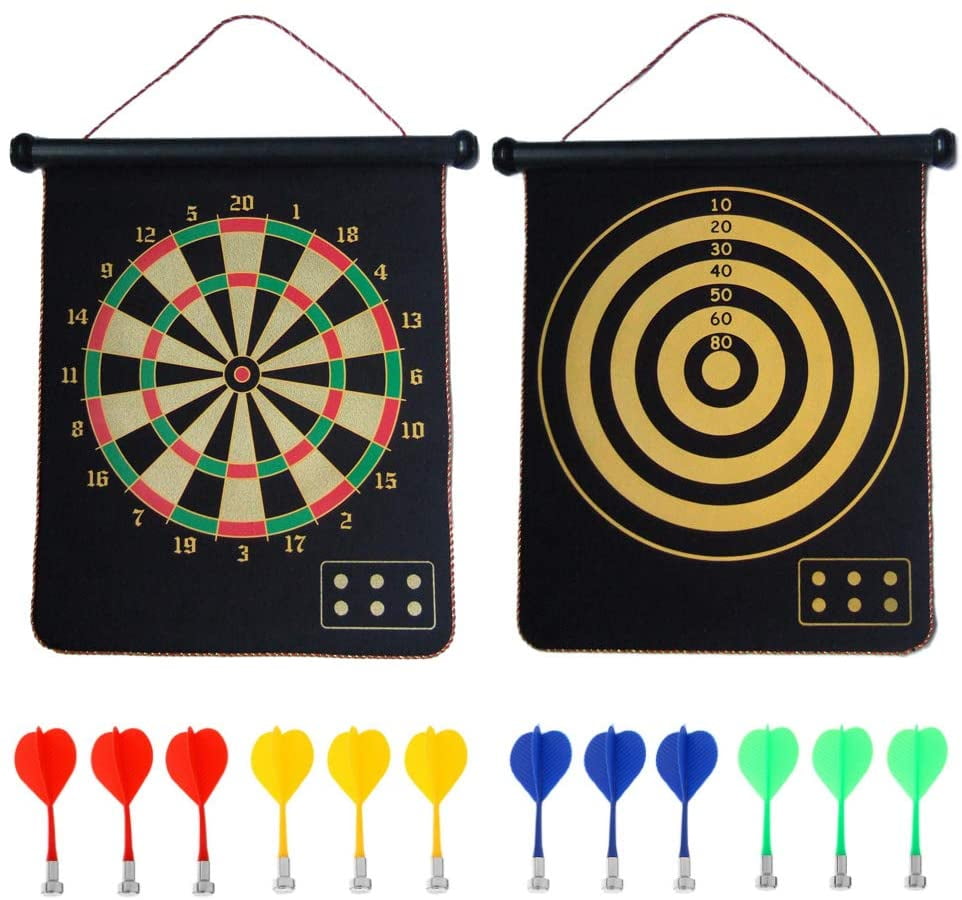 Children's fun BEE Dart Board Games Colour Dart Magnetic Toys for Kids 