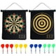 thumbnail image 1 of CX L SUM Tablero de dardos magnético, juego de dardos para niños en interiores y exteriores con 12 piezas de dardos magnéticos, juego de juguete seguro, juego de tablero de doble cara enrollable, bueno para regalos Ormromra WMXL-161, 1 of 6