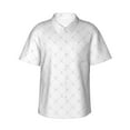 thumbnail image 1 of Balery Travel Around The World Airplane Camisas hawaianas de manga corta para hombre, camisas playeras de corte holgado, camisas de vacaciones con botones,Large, 1 of 7