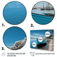 thumbnail image 3 of Designart "Port Portside beauty II" Nautical & Beach Floater Framed Canvas Wall Art, 3 of 7