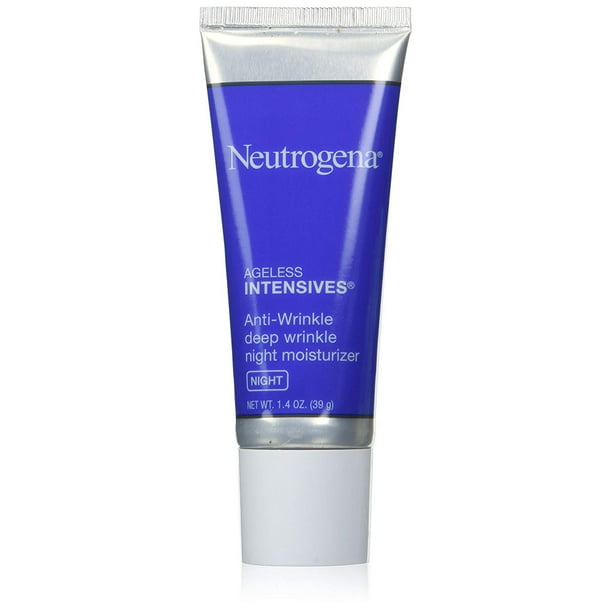 Neutrogena Ageless Intensives Wrinkle Night Facial Moisturizer with Retinol and Acid to Hydrate Skin and Fight Signs of Aging 1.4 oz - Walmart.com