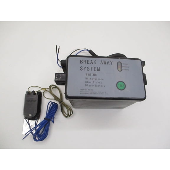 Camper Cargo Trailer Break Away Switch Safety Brake Kit Switch and Battery Kit