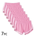 thumbnail image 2 of StSilkitty 7 Pack Summer Athletic Shorts for Women High Waist Stretch Sweat Shorts Yoga Biker Running Workout Shorts, 2 of 5