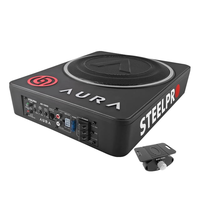 Subwoofer Amplificado 10 pulgadas Auto Turn On Aura Steelpro