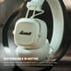 thumbnail image 2 of Auriculares supraaurales Bluetooth Marshall Major V, color crema, 2 of 3