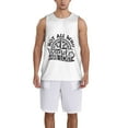 thumbnail image 6 of Rocae Not All Who Wander Are Lost2 for Men's Basketball Jersey Lightweight and Breathable Athletic Tank Top,Quick-Drying Sports Jersey 4X-Large, 6 of 9