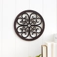 thumbnail image 3 of Scrolled Wall Medallion - Flower, 3 of 11