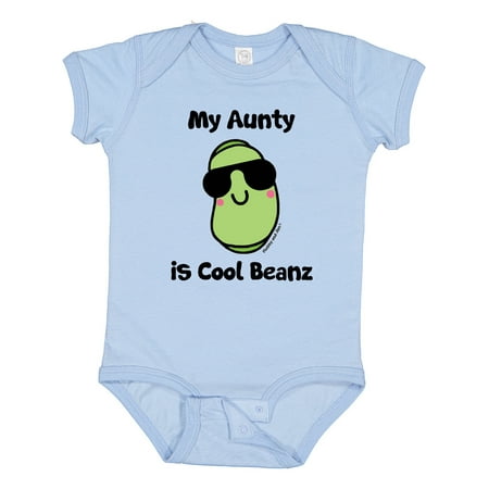 

Inktastic Cool Beans Aunty Gift Baby Boy or Baby Girl Bodysuit