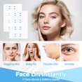 thumbnail image 4 of Cinta de estiramiento facial Lunafleur invisible impermeable 140 piezas, 4 of 7