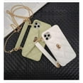 thumbnail image 3 of for iPhone X/XS Wallet Case ,Crossbody Phone Case with Lanyard Strap Cute Purse Case Flip Credit Card Holder Soft Silicone Girls Lady Handbag Case for iPhone X/XS White, 3 of 15