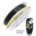 thumbnail image 3 of SHOWERORO 3 Rouleaux de Rubans de Design d'Ongles DIY Non Décolorants pour Nail Art, 3 of 8