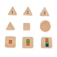 thumbnail image 2 of Número de madera de juguetes,Número de juguetes de aprendizaje para pequeños,Bloques de geometría para .,Bloques de madera de Montessori,Tablero de madera Juguetes CUTICAT Número de madera de juguetes, 2 of 8