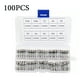 thumbnail image 5 of Speravity 100 unids/set fusible de tubo de vidrio conjunto surtido fusibles de vidrio de soplado rápido 0.2A-20A Kit con caja de almacenamiento Combinaciones de reproductor de DVD/TV para coche Speravity VI3801-00B, 5 of 6