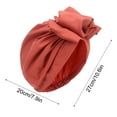 thumbnail image 3 of JGJJUGN Women's Soft Stretch Cotton Head Scarf, Versatile Turban Headband for Thick Hair & Sleeping, Ideal for Hijab, Church, Chemo, and Daily Styles, 3 of 7