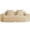 Beige, variant on DEALTOPS 78.7" Modern 2-Seater Velvet Boneless Cloud Sofa Couch, Modular Loveseat with 2 Pillows, Camel