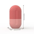 thumbnail image 6 of dianhelloya Silicone Ice Roller Mold to Reduce Puffiness & Face Lifting Oval Shape Ice Balls Mold Leak Proof Face Massage Roller for Skin Care Women Beauty Tool Purple, 6 of 8