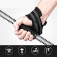 thumbnail image 3 of Correas de tracción acolchadas y soportes para muñecas para levantamientos de peso muerto: accesorios de fitness unisex que mejoran el entrenamiento de fuerza, 3 of 5