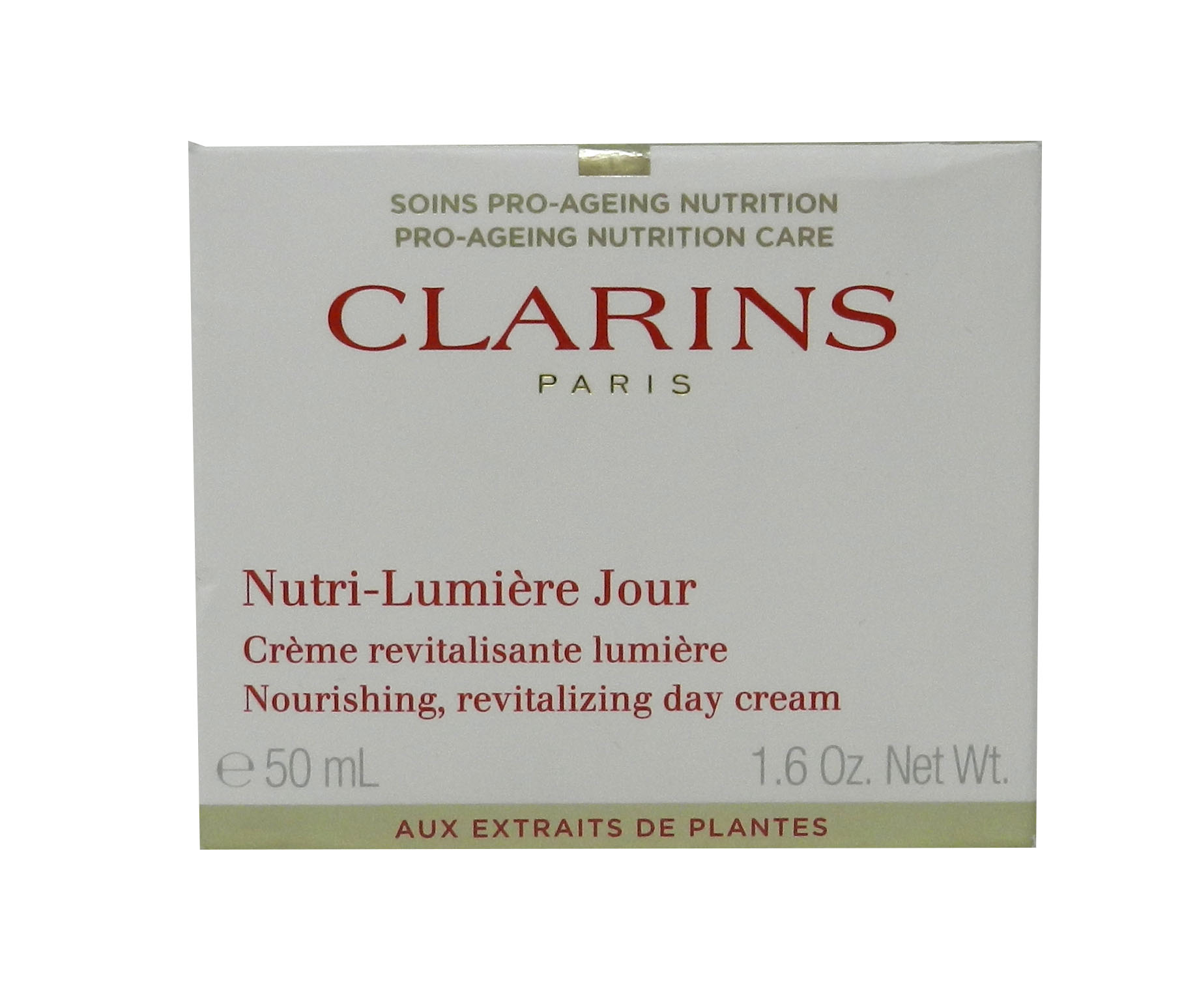 Nutri-Lumiere Day Cream by Clarins for Unisex - 1.6 oz Cream