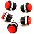 thumbnail image 4 of Flmtop 5 Pcs Interrupteur Momentané Marche / Arrêt Boutons-Poussoirs pour Voiture Mini Clé de Réinitialisation Automatique, 4 of 5