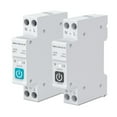 thumbnail image 3 of Tuya WIFI Smart Circuit Breaker With Metering 1P 63A Rail DIN for Smart Home wireless Remote Control Switch work with alexa google home yandex, 3 of 8