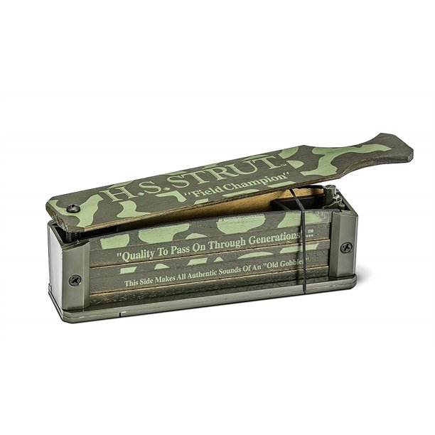 H.S. STRUT Hunter's Specialties Field Champion Box Call Green