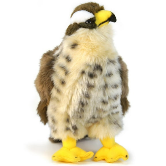 Percival the Peregrine Falcon | 9 Inch Hawk Stuffed Animal Plush Bird | By TigerHart Toys