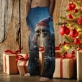 thumbnail image 2 of Hfolob Pants For Men Male Autumn Winter Christmas Home Pants Fully Printed Cordless Pocket Holiday Celebration Pants Outdoor Pants, 2 of 4