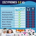 thumbnail image 6 of CozyPhones 3.0 Toddler Headphones Wireless & Wired with Volume Limiting, Perfect Toddler Earphones - Includes Wired Option & Travel Bag. Great for Girl or Boy, School, Home and Travel - Pink Kitty, 6 of 9