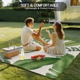 thumbnail image 4 of Green Leaves Outdoor Rug for Patio/Deck/Porch, Non-Slip Large Area Rug 5 x 7 Ft, Tropical Summer Botanical Watercolor Elegant Rustic Indoor Outdoor Rugs Washable Area Rugs, Camping Rug Carpet Runner, 4 of 8