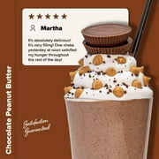 Keto Chow Chocolate Peanut Butter Ultra Low-Carb Meal Shake, Single Meal