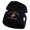 Black, variant on Veteran US Marine Corps Embroidered 12" Beanie - Black OSFM