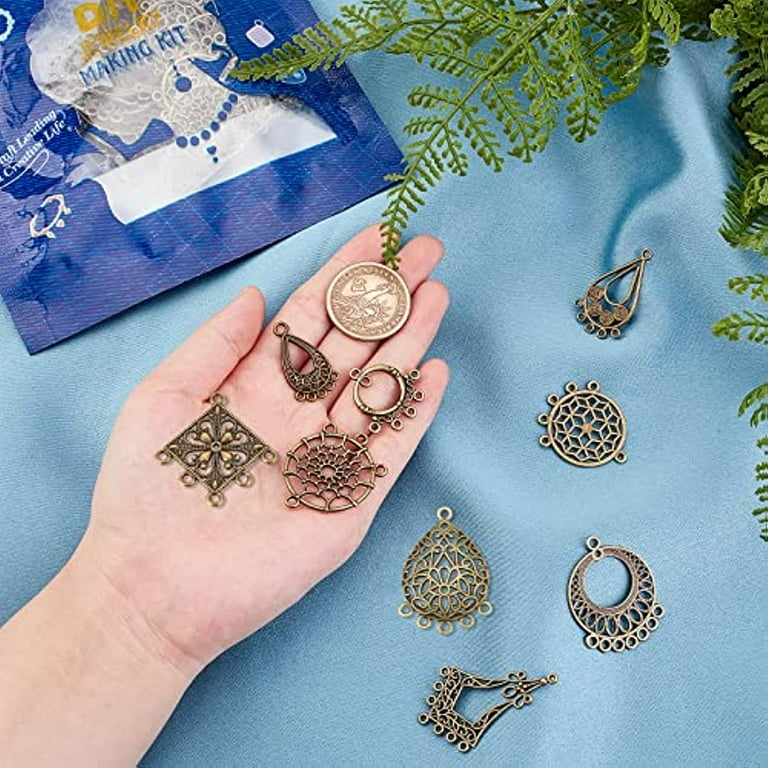 Earring connector deals charms