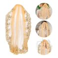 thumbnail image 3 of Bridal Veil Wedding Bride Long Veil Party Bride Veil Sequins Veil Women Hair Decoration Hair Accessory, 3 of 4