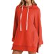 thumbnail image 3 of TaTaai Hooded Solid Casual Blouse, Women's Drawstring Long Sleeve Top, Round Neck Pullover, Perfect for Weekend Leisure Outfits Gift, 3 of 6
