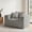 Green, variant on TopComfy Cloud Boneless Couch Chair, Memory Foam Lounge Chair with High Backrest & Wide Armrests, Faux Fur Reading Chair for Bedroom & Dorm, Beige