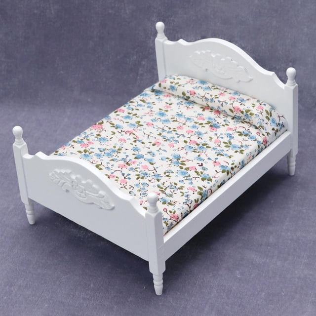 Cama Pequeña, Muebles de , Cama Doble, Artesanía de DIY para de Hugo Mini cama doble
