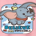 thumbnail image 2 of Disney Dumbo Animated - Believe In The Impossible - Toddler & Youth Crewneck Fleece Sweatshirt, 2 of 4