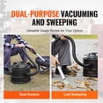 thumbnail image 6 of VEVOR Ash Vacuum Cleaner, 4 Gallon with 1200W Powerful Suction, Ash Vac Collector with 47.2 in Flexible Hose, for Fireplaces, Pellet Stoves, Wood Stove, Log Burner, Grills, Pizza Ovens, Fire Pits, 6 of 9
