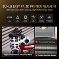 thumbnail image 2 of Filamento de nailon SUNLU Easy PA para impresora 3D, 1,75 mm, 1 kg, 2 of 9