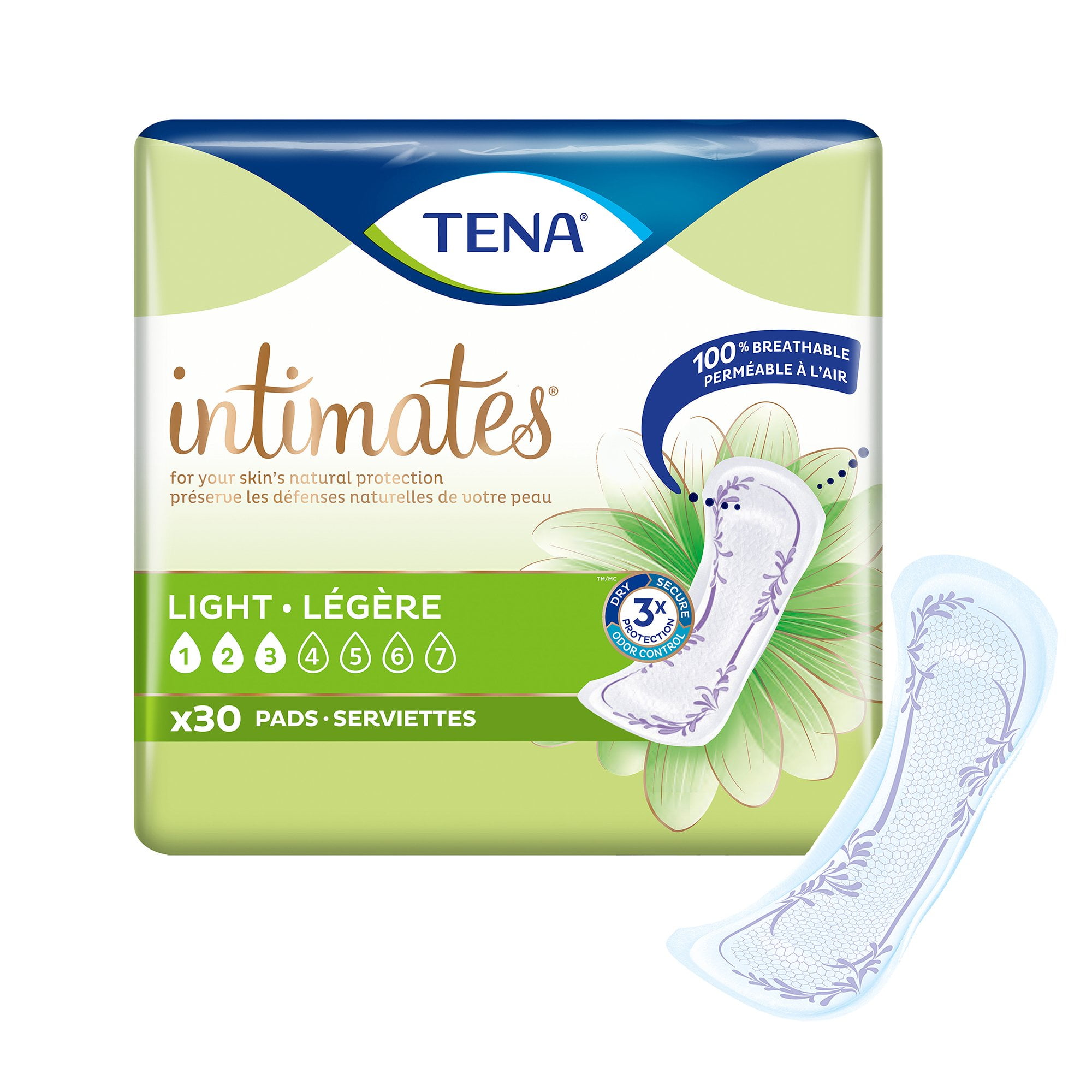 TENA Intimates Light Bladder Control Pads, Incontinence, Light