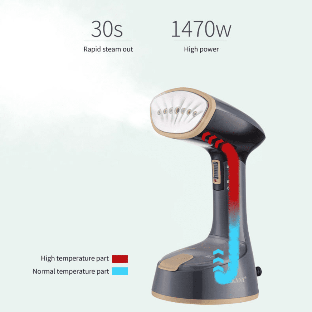 Portable Folding Travel Electric Iron Ironing Brush,Household Handheld Hanging Ironing Machine,Foldable Ironing Clothes Ironing Brush