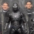 thumbnail image 2 of Juguetes de figuras de acción de anime, traje negro Ct Spider-Man versión S.H.Figuarts Spiderman Venom Shf Tobey Spider Man 2099 Maguire Miquel, 2 of 3